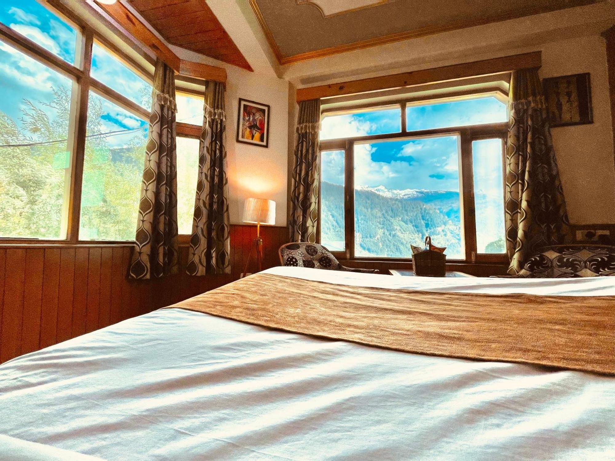 Woods Villa Cottages Manali - 1,2,3,4 Cottages & Villas Available In Manali With Scenic Mountain View Exterior photo